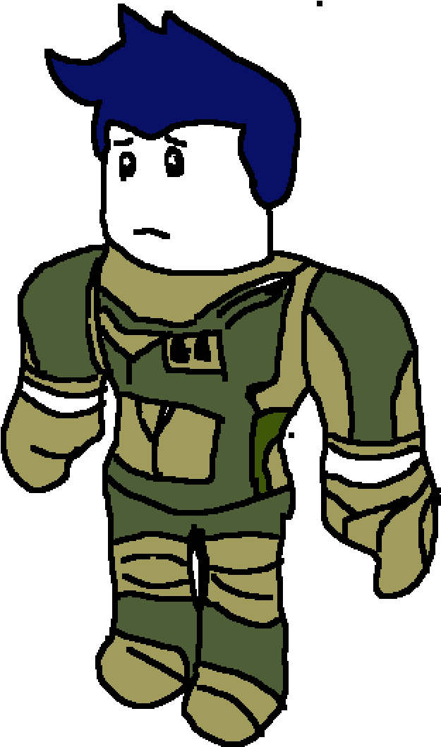 Roblox 角色 軍事 服裝 壁紙