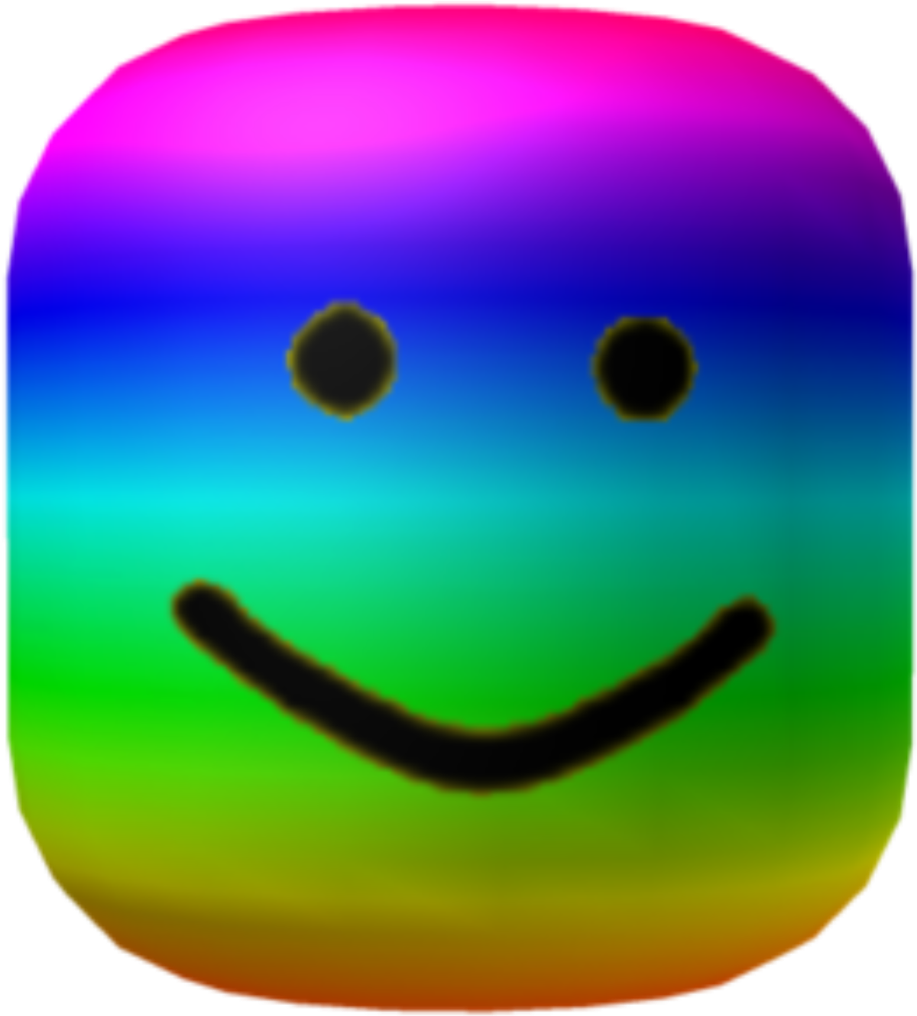 彩虹笑哈哈面方塊Roblox 壁紙