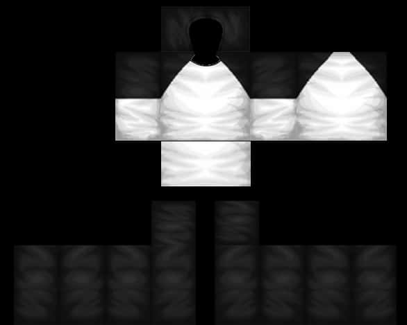 Roblox 衣服模板 黑白 壁紙
