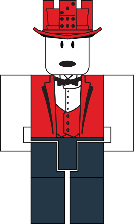 Roblox 角色身著正裝 壁紙