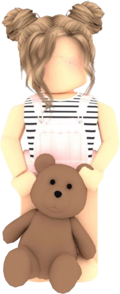Roblox角色手持毛絨熊 壁紙