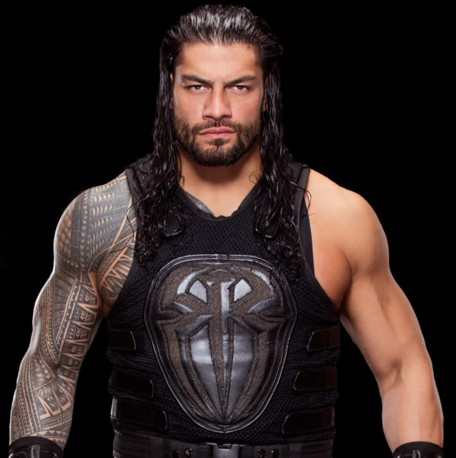 Roman Reigns 摔角手肖像 壁紙
