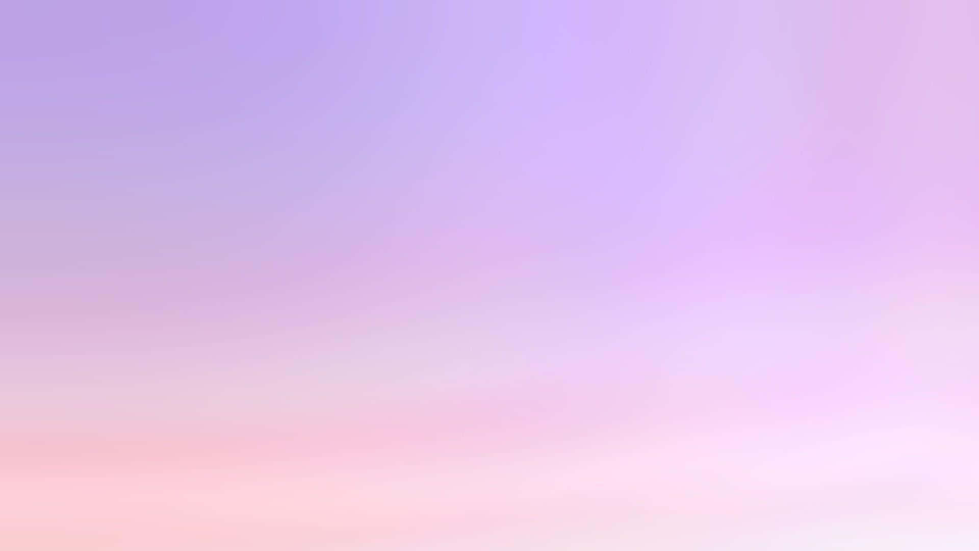  壁紙 — 柔和漸變的天空，融合薰衣草紫與溫柔粉紅色調，營造夢幻粉彩氛圍。