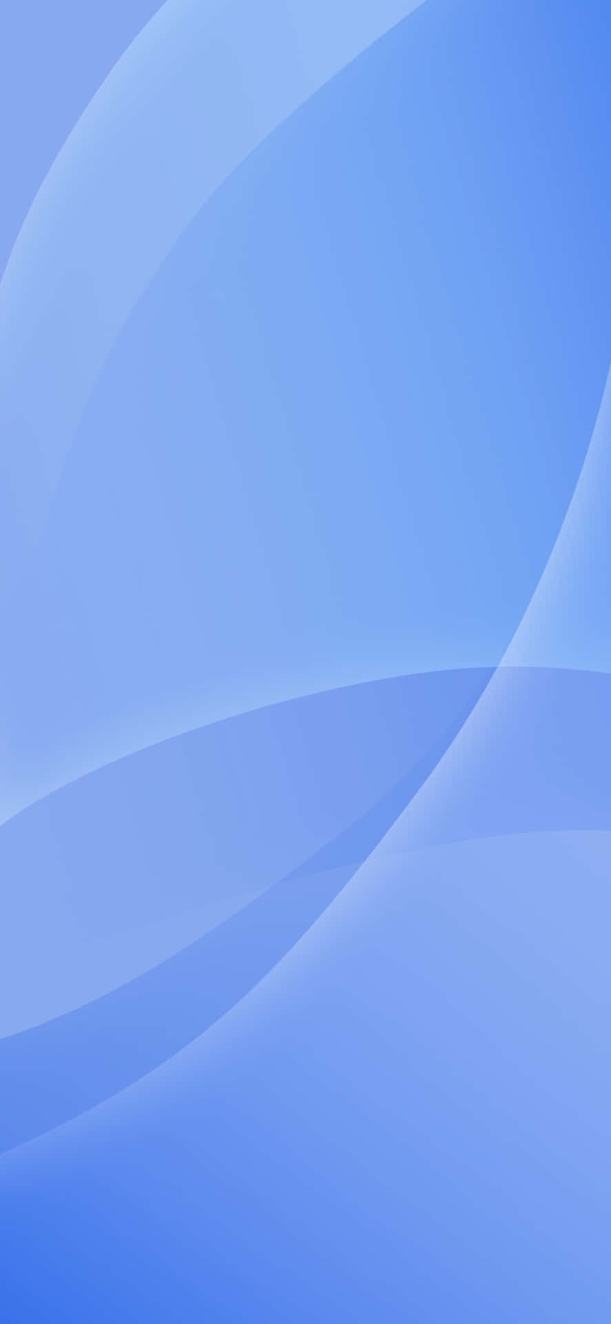  壁紙 — 柔和流動的藍色漸變營造出寧靜的抽象背景，帶有溫柔的曲線和微妙的燈光變化。