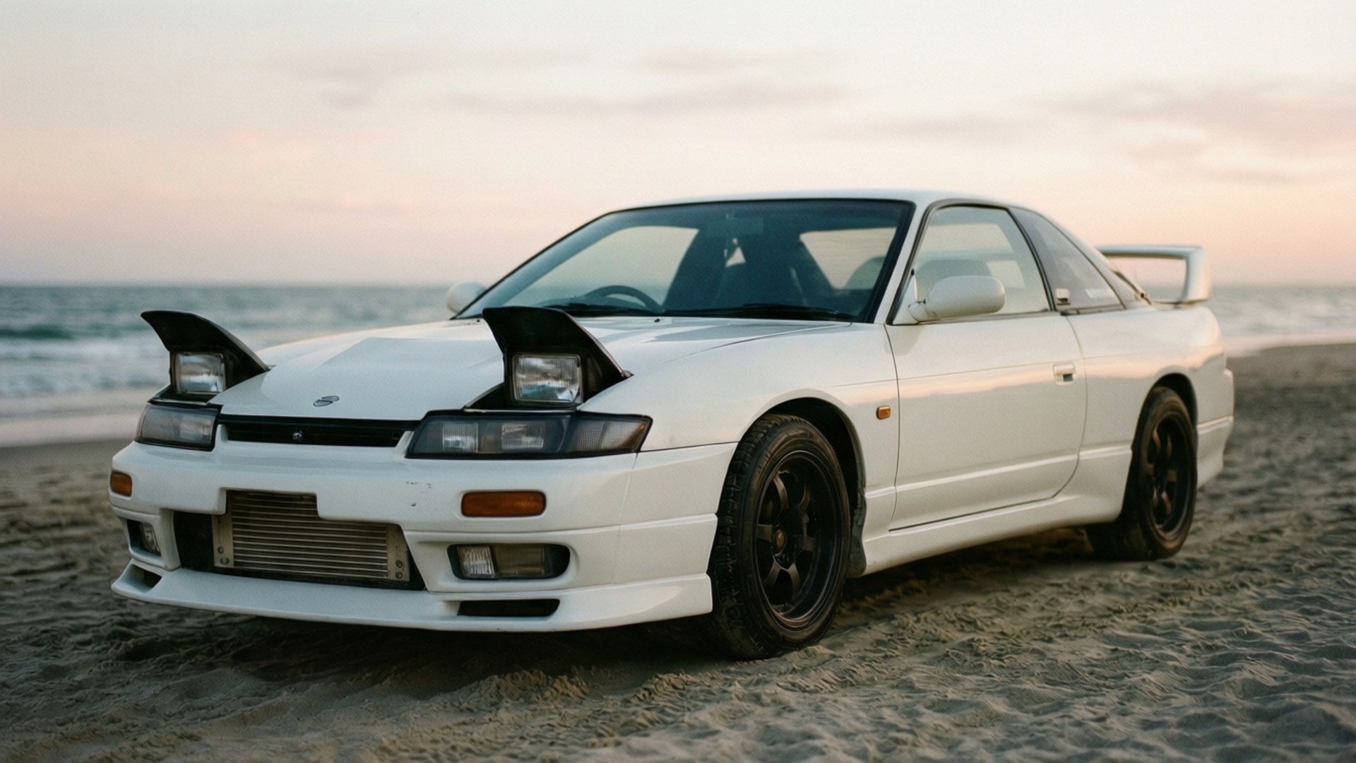 S13 海灘暮色 壁紙