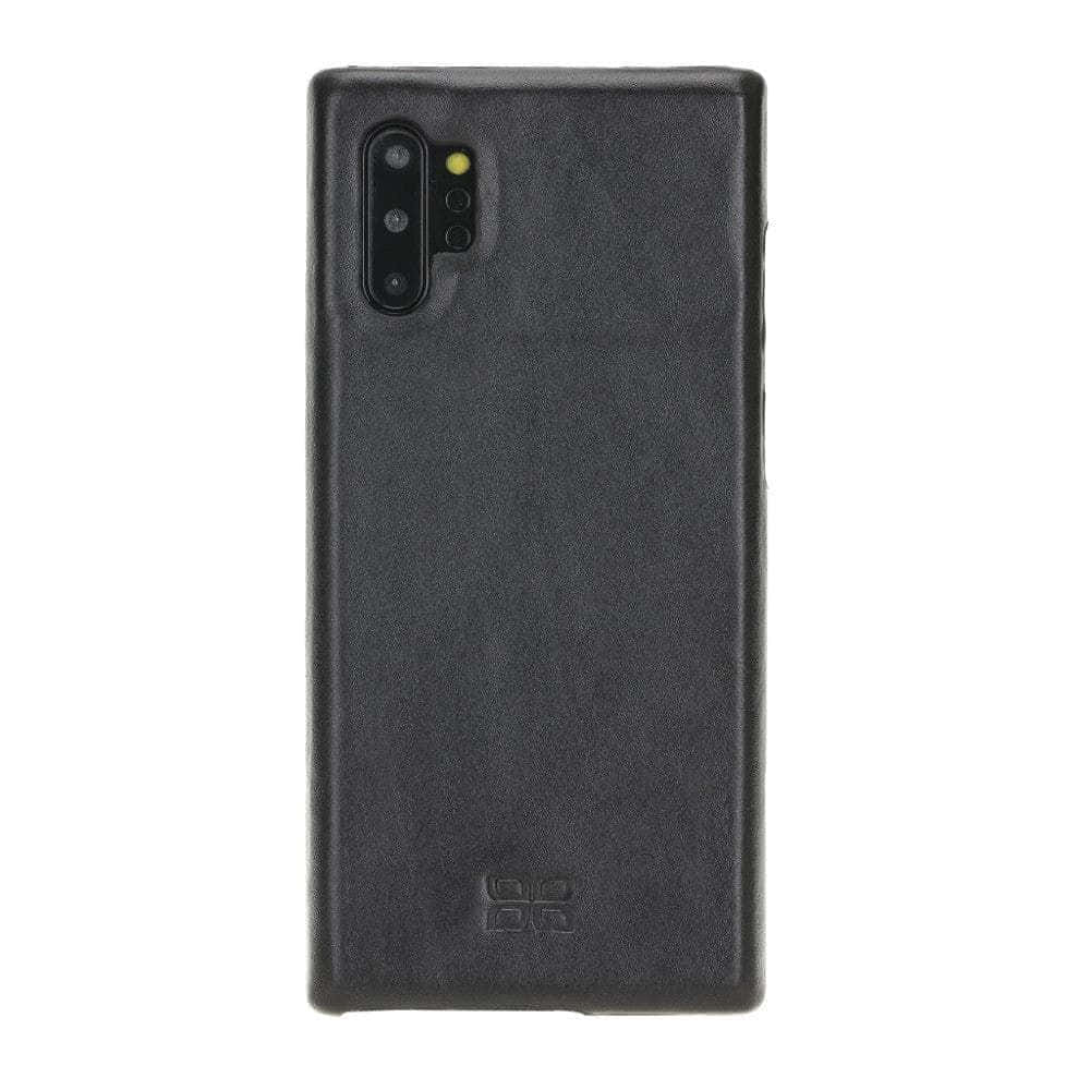 Samsung Note 10 皮革保護殼 - 黑色 壁紙
