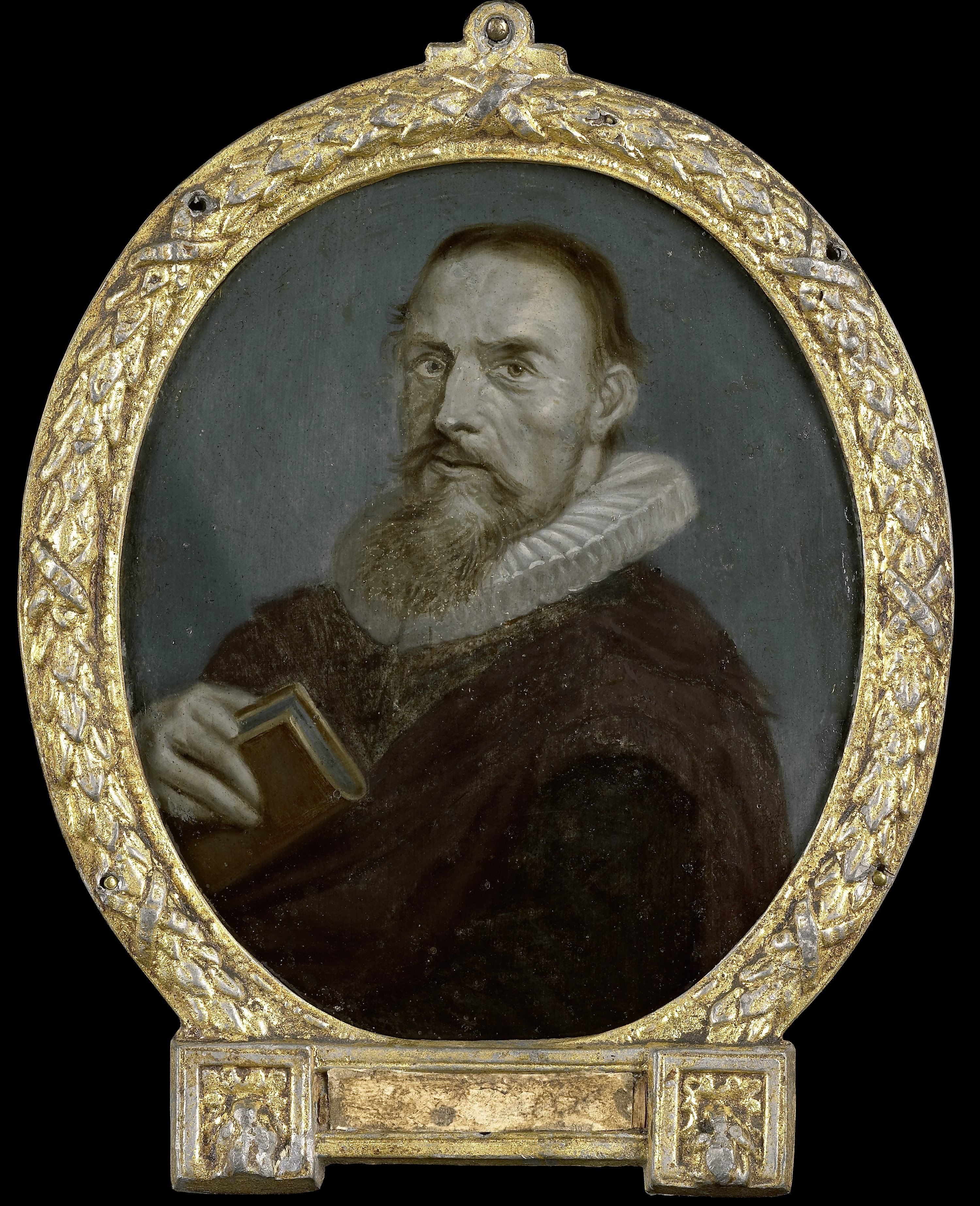 Samuel Ampzing肖像，哈勒姆牧師兼詩人 壁紙