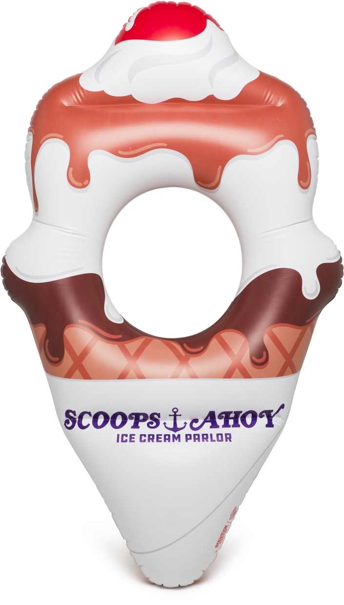 Scoops Ahoy 充氣泳池浮床 壁紙