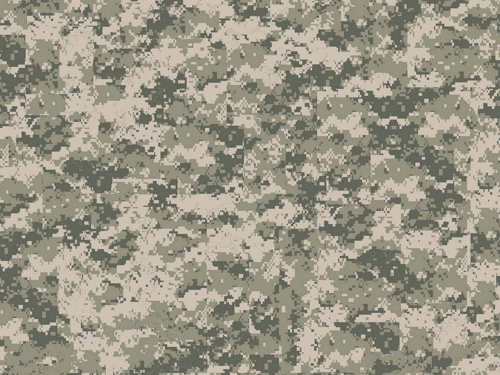 數位迷彩紋理 壁紙 — 用於軍事用途的柔和綠色和棕褐色無縫數碼迷彩圖案。