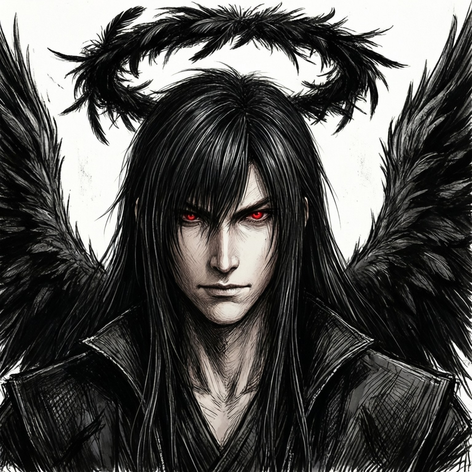Sephiroth 天使惡魔 壁紙