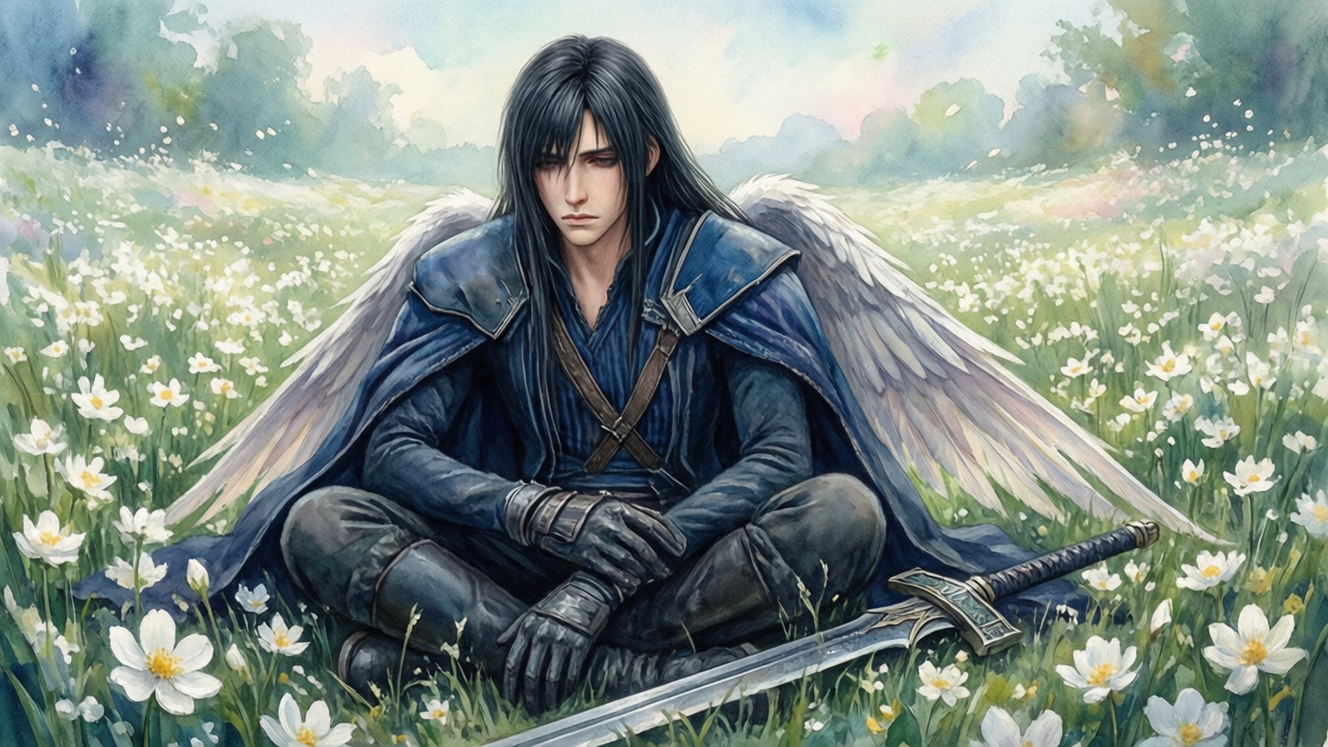 Sephiroth 花田 壁紙