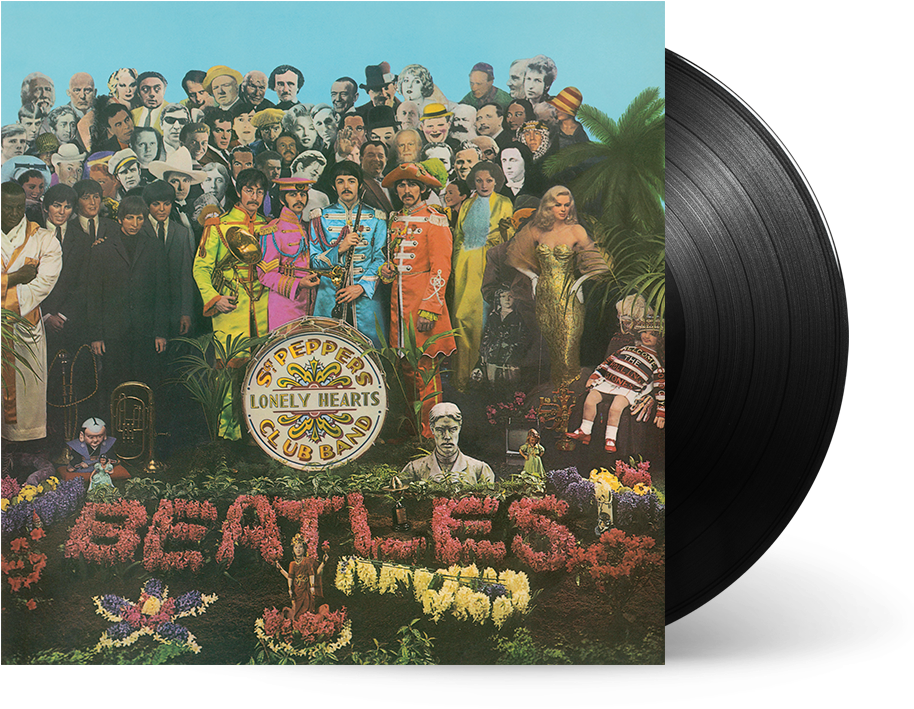 Sgt Peppers Lonely Hearts Club Band 專輯封面 壁紙