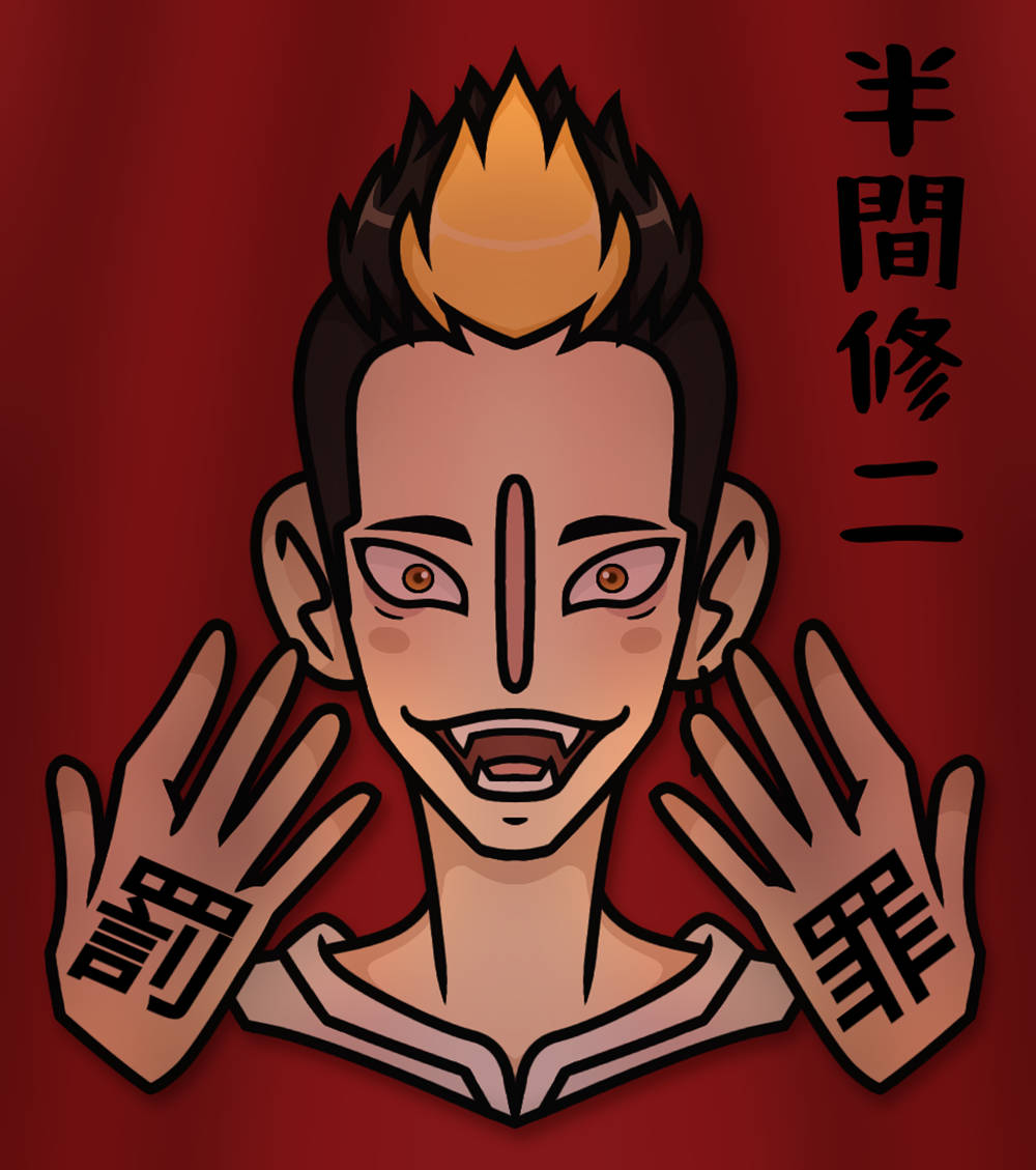 漢馬修吉紅色卡通