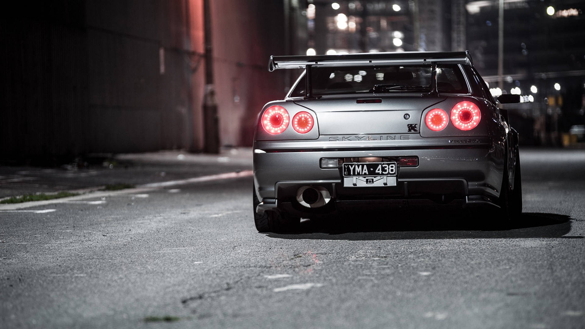 車輛 尼桑Skyline R34 尼桑汽車 高畫質壁紙 | 背景圖片
