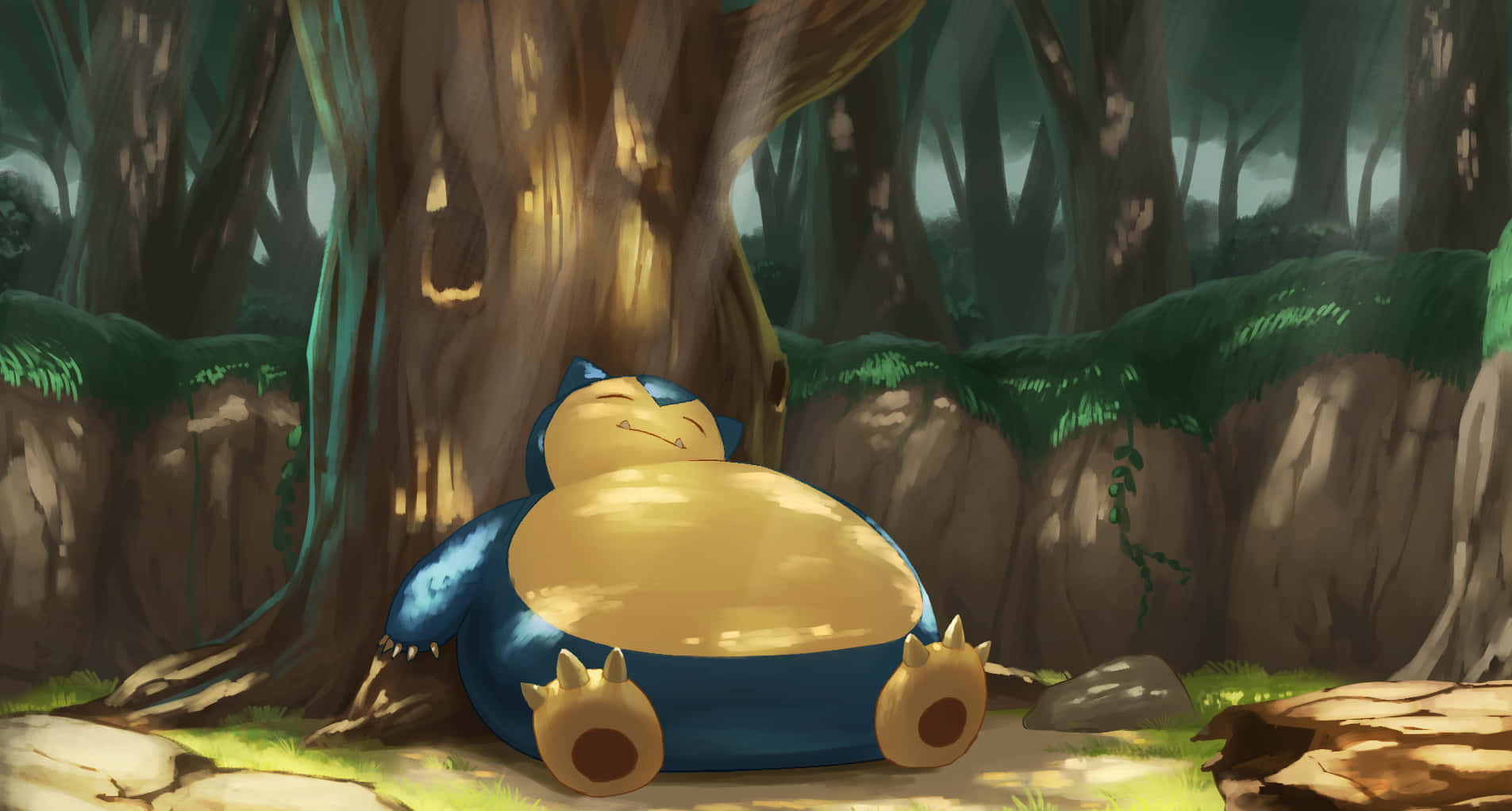 Snorlax 背景 壁紙
