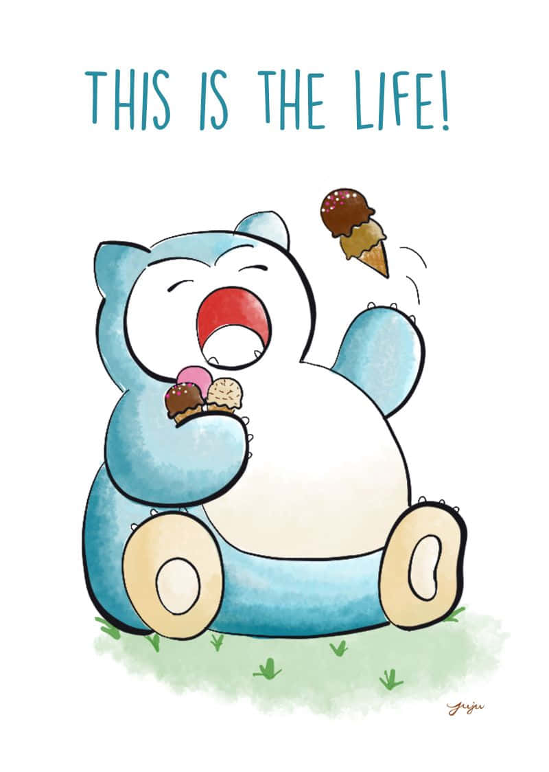 Snorlax 背景 壁紙