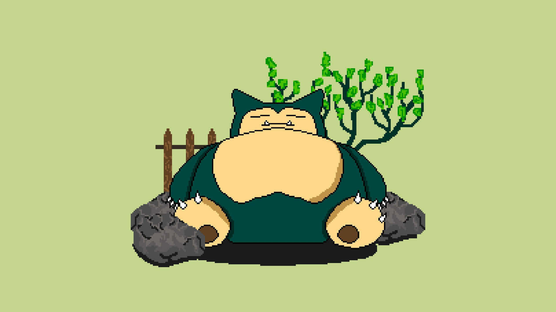 Snorlax 背景 壁紙