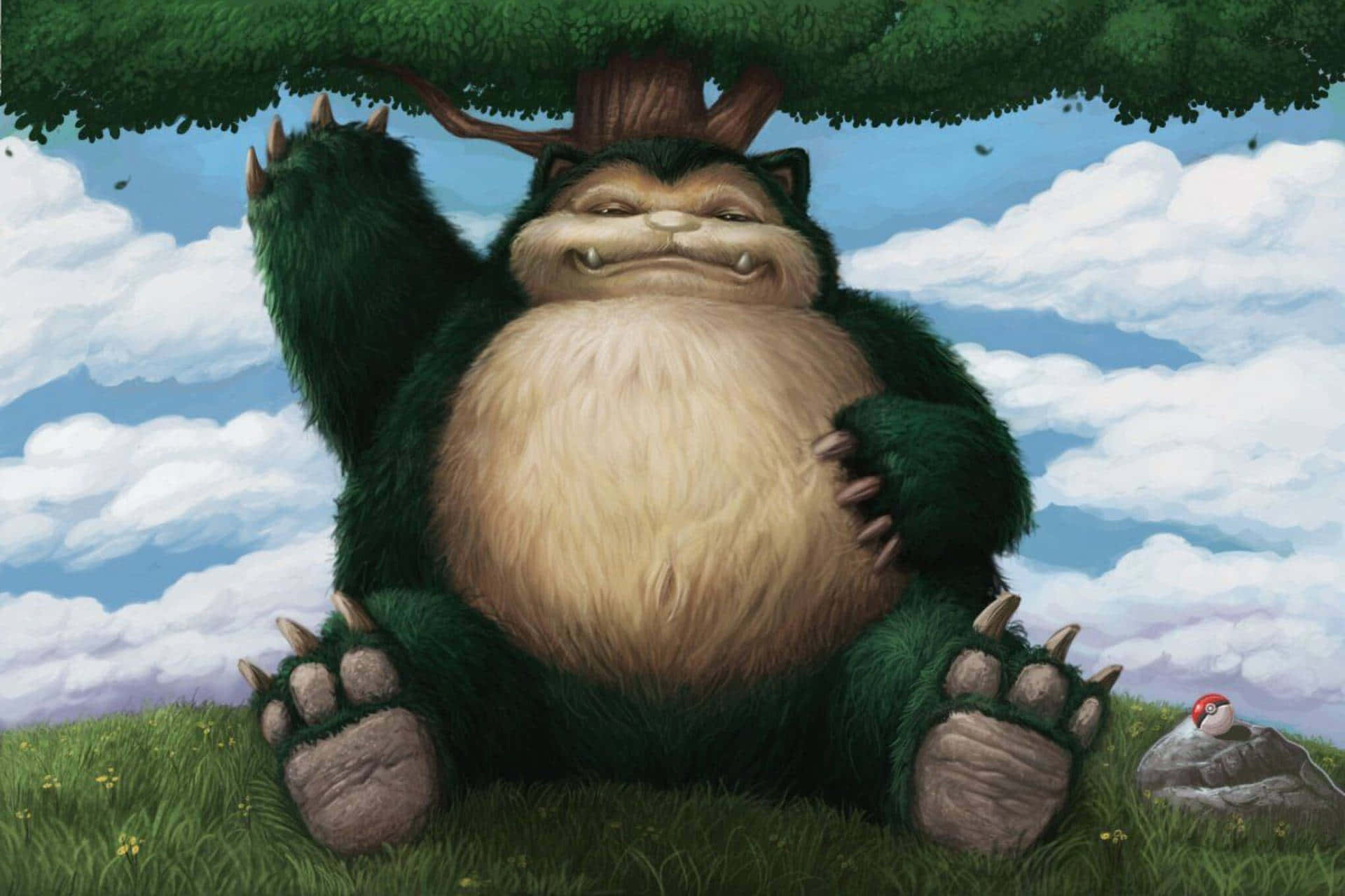 Snorlax 背景 壁紙