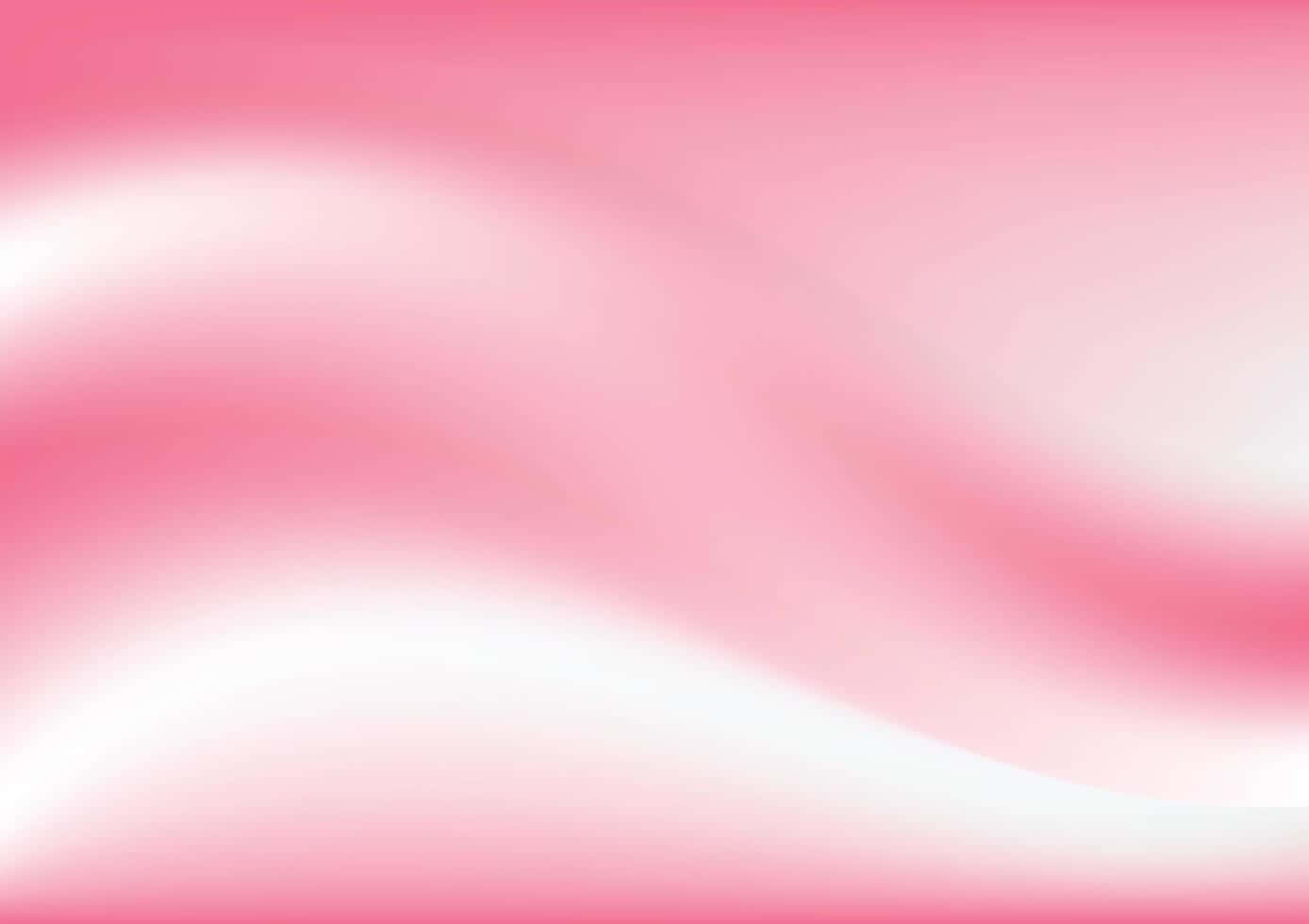  壁紙 — 柔和的粉紅色和白色漸變在寧靜的抽象背景上以溫柔的波浪流動。