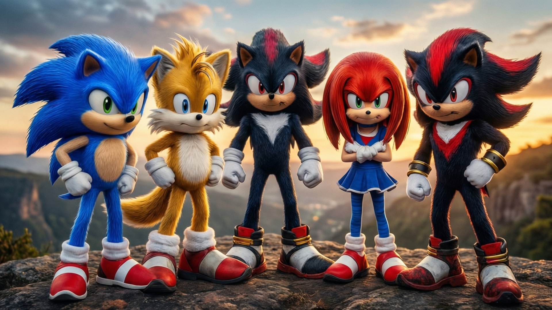 Sonic Heroes 團結 壁紙