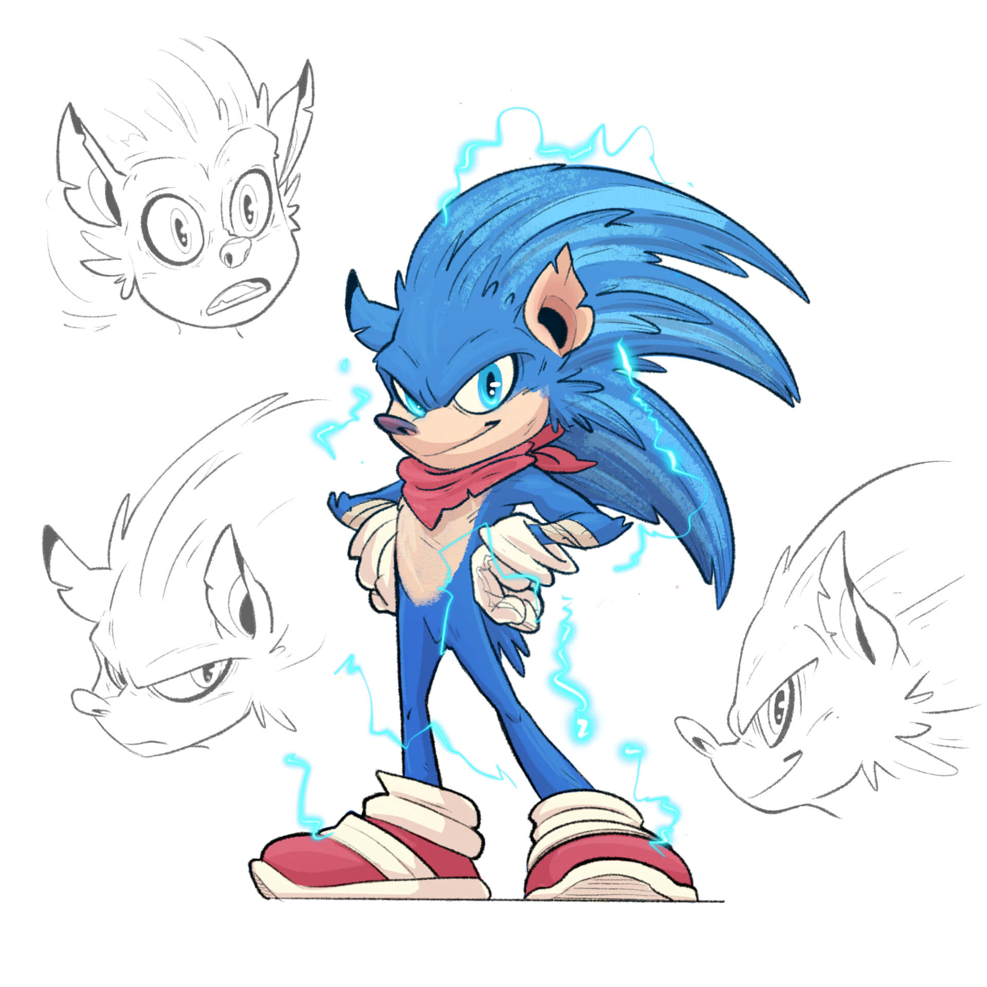 sonic the hedgehog 繪畫 by sonicthehedgehog 壁紙