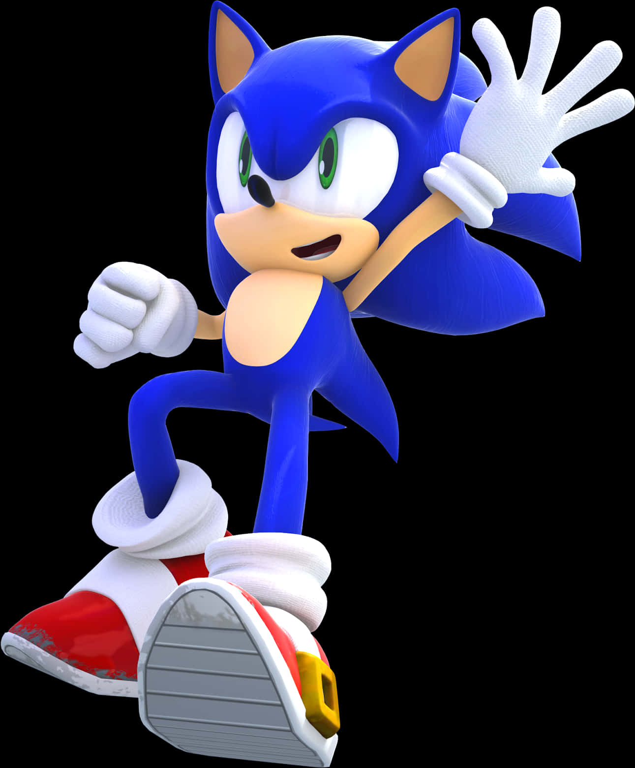 Sonic The Hedgehog 經典姿勢 壁紙