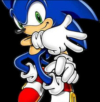 Sonicthe Hedgehog Classic Pose 壁紙