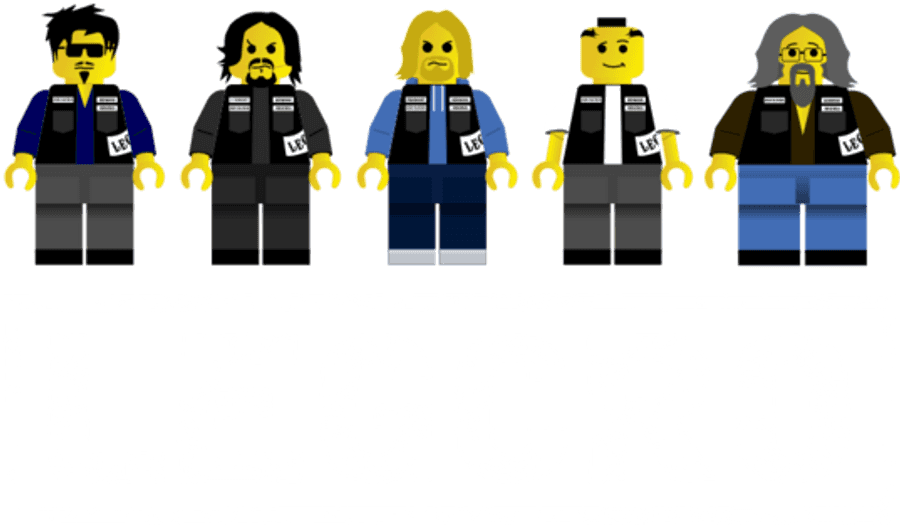 Sons of Anarchy Lego角色 壁紙