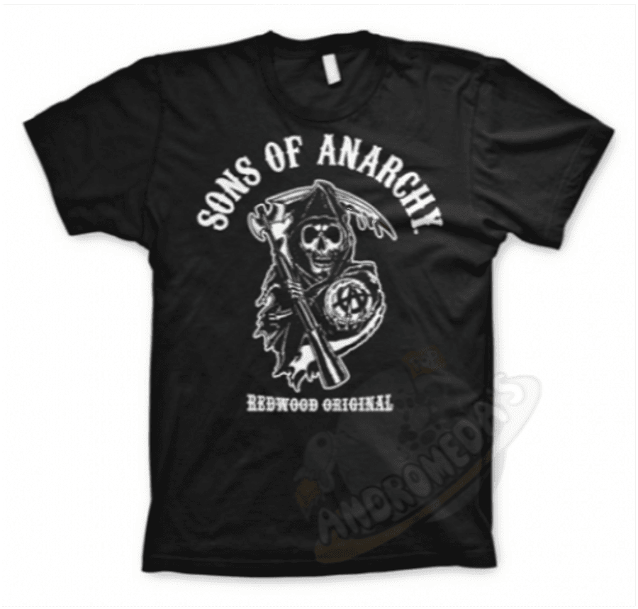 Sons of Anarchy Redwood 原版 T 裇 壁紙