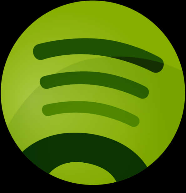 Spotify 標誌綠色背景 壁紙
