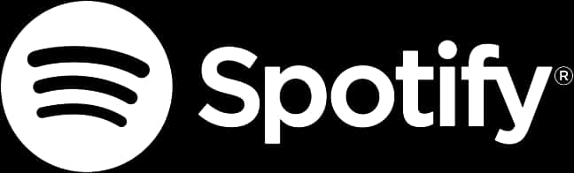 Spotify標誌黑色背景 壁紙