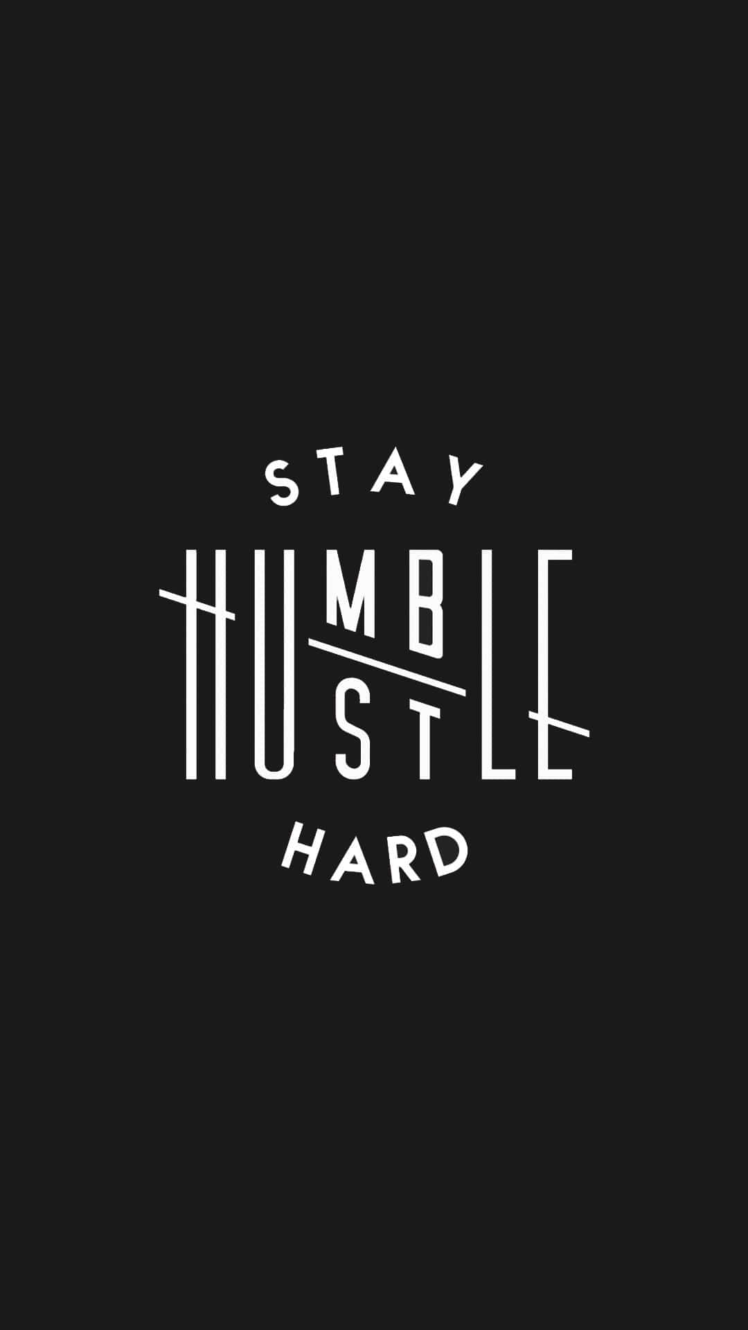 stay hustle hard 標誌 壁紙