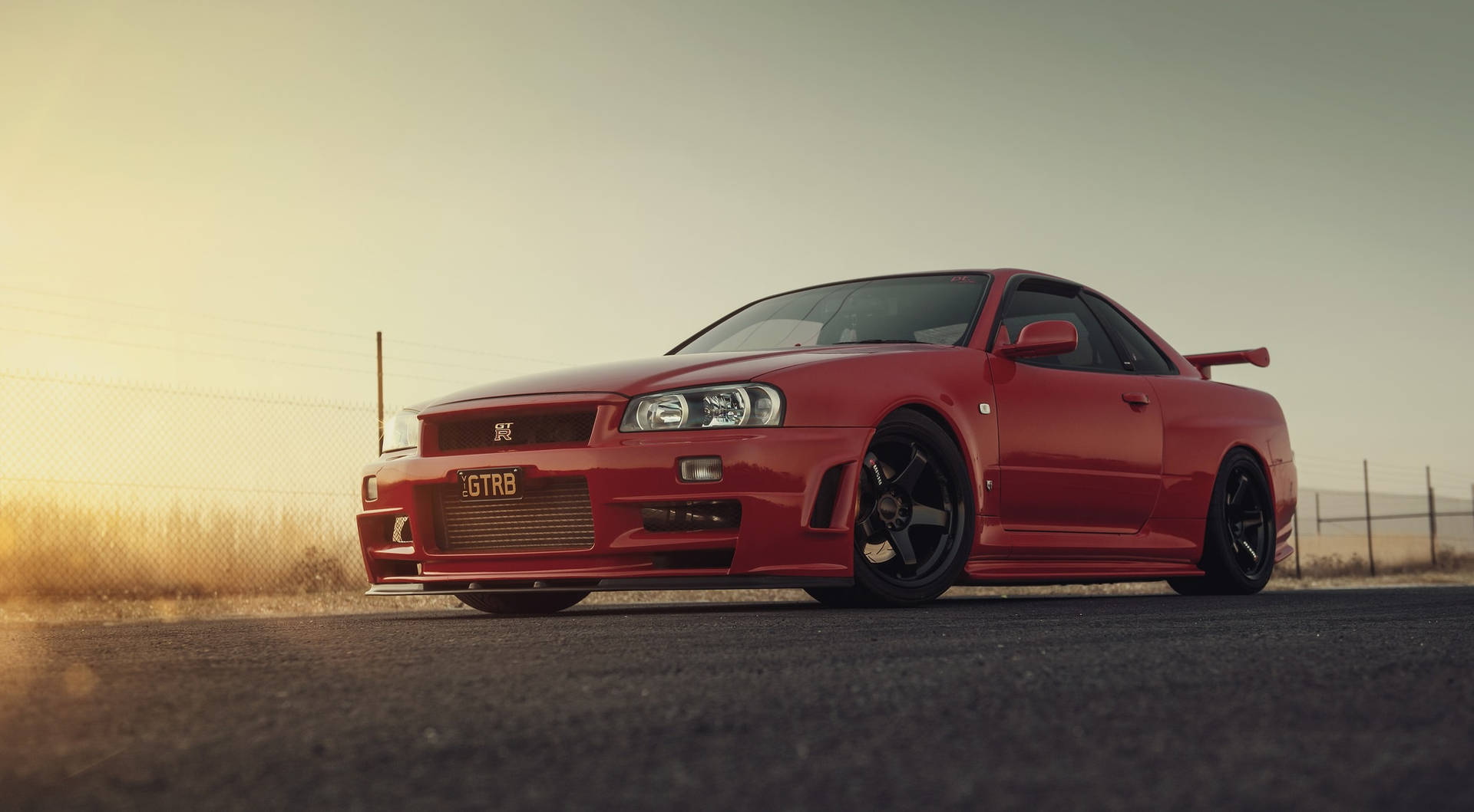 車輛 日產Skyline R34 日產汽車 高畫質壁紙 背景圖片