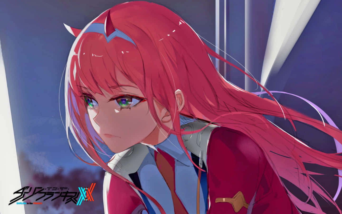 Stylized 《Darling in the Franxx》主題設計 壁紙