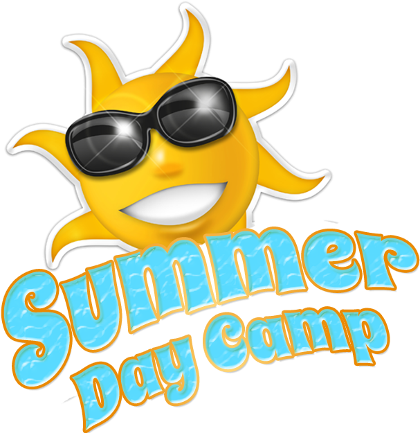 Sunny Summer Day Camp 標誌 壁紙