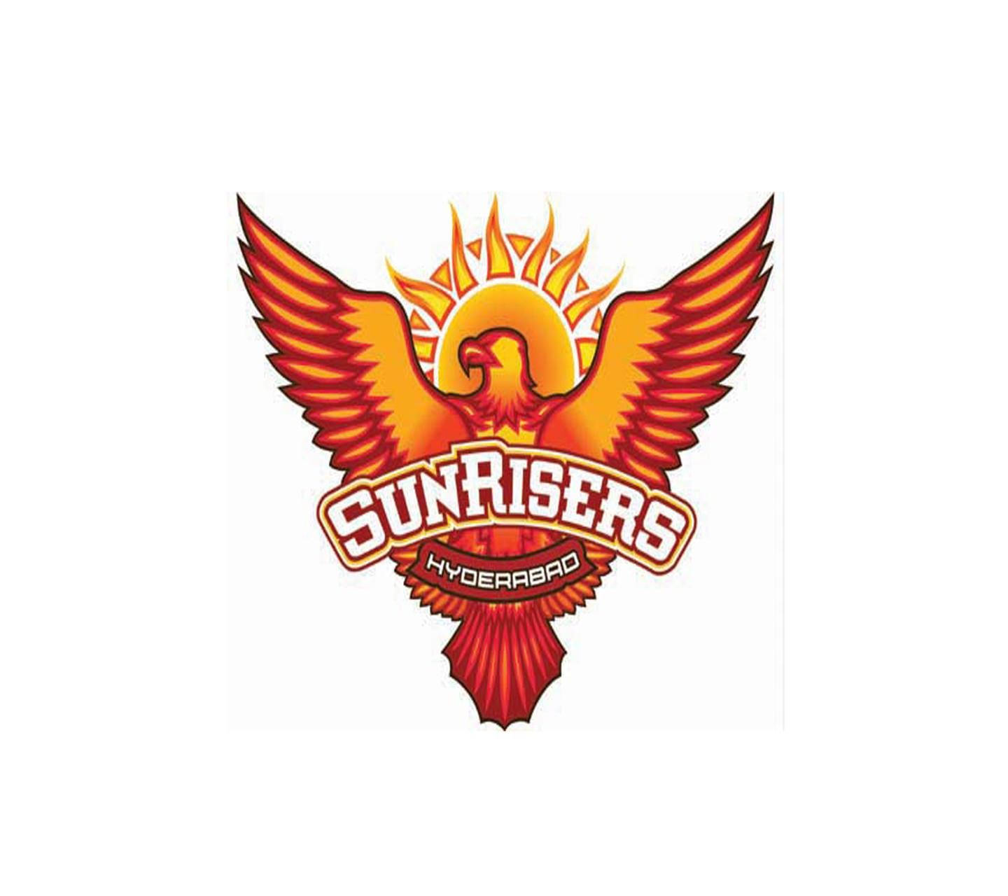 SunRisers Hyderabad 體育隊伍標誌，特色是一隻從太陽升起的火鳳凰。