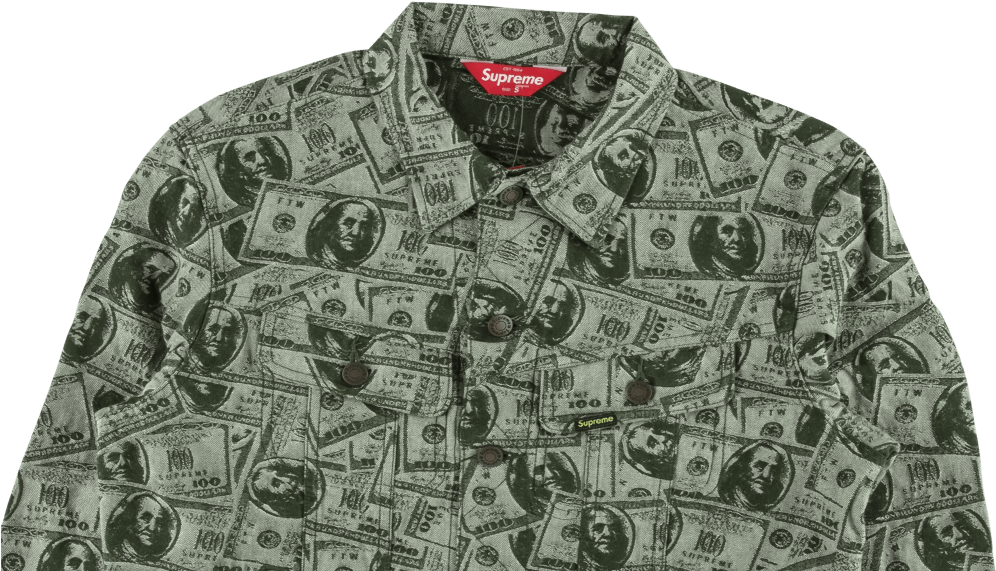 印銀紙圖案 Supreme 恤衫 壁紙