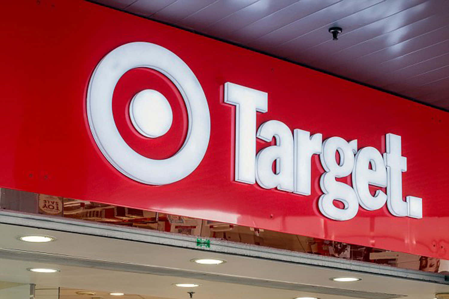 Target商店招牌為紅色 壁紙