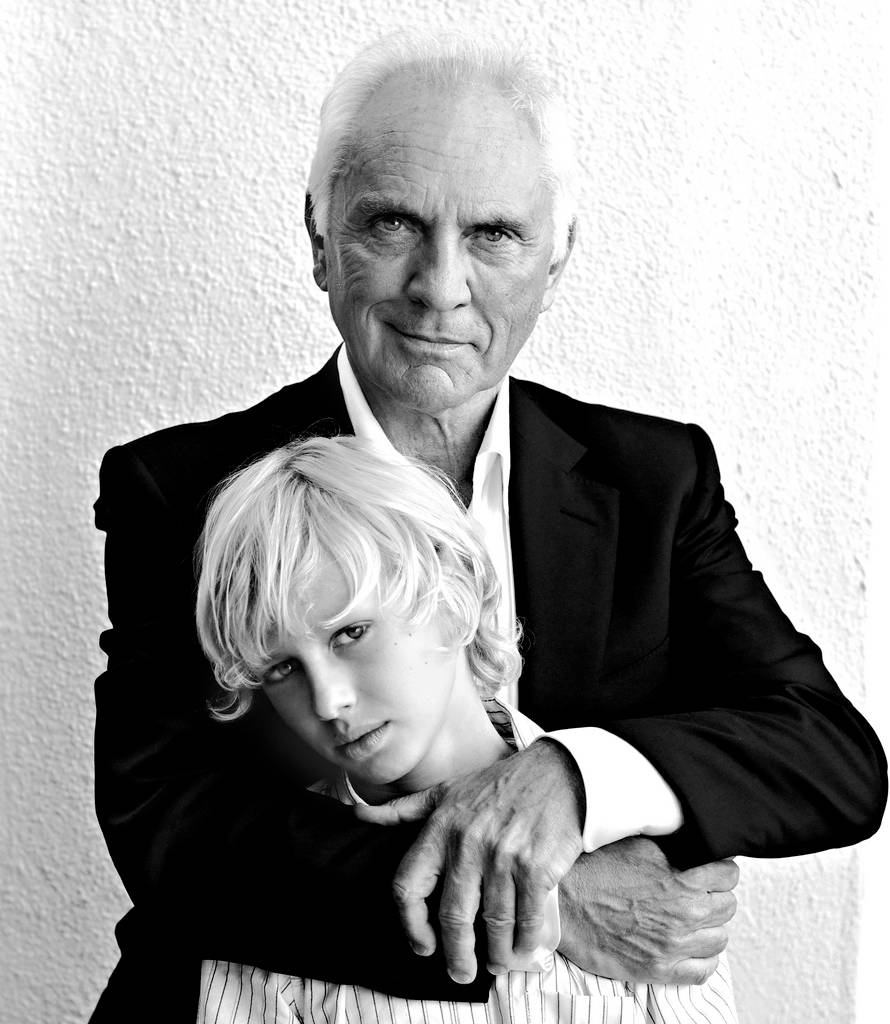 Terence Stamp 英國演員 黑白 壁紙