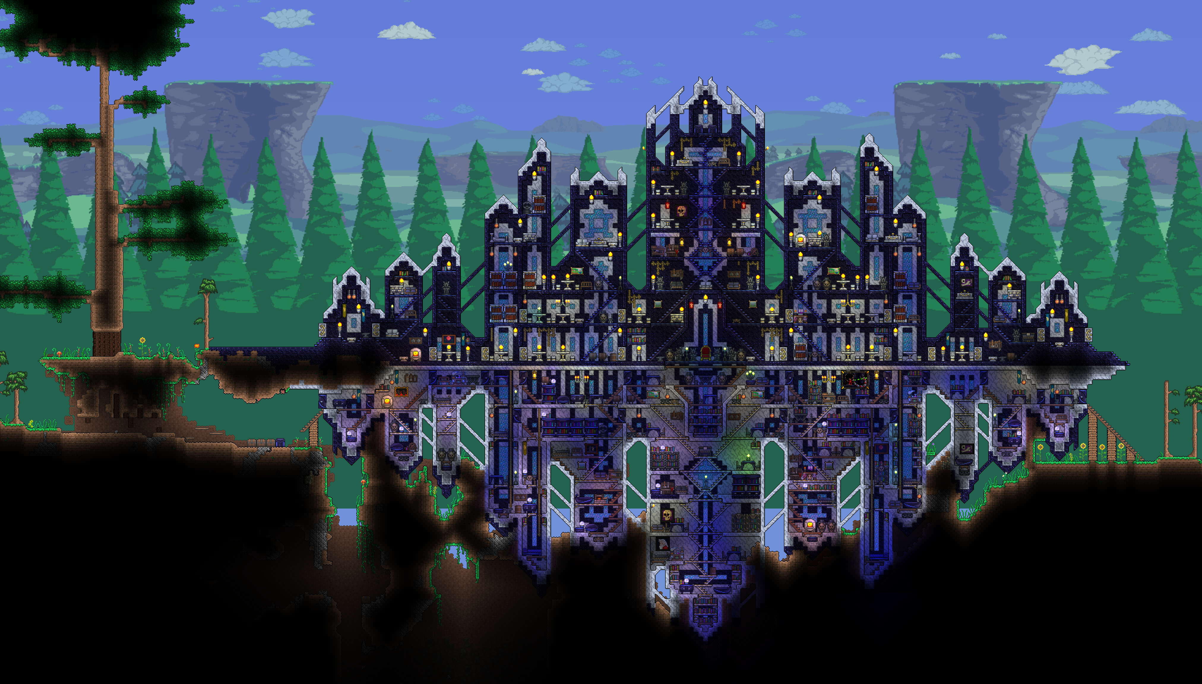 「在《Terraria》中成為你一直想成為的冒險家」 壁紙