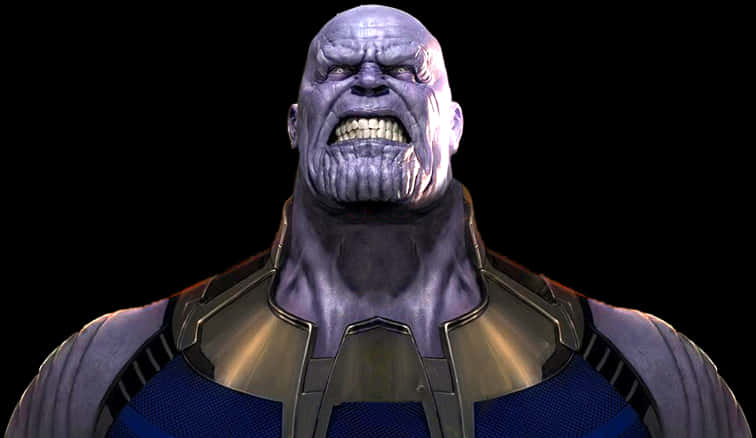 Thanos 兇猛表情 壁紙