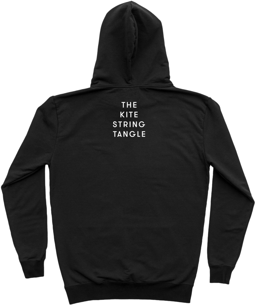 黑色連帽衫 The Kite String Tangle 背面 壁紙