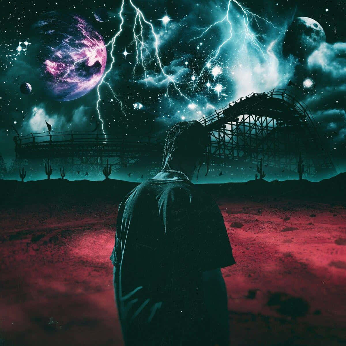 Travis Scott 背景 壁紙