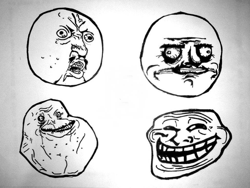 Troll Face - 繼續惡搞！ 壁紙