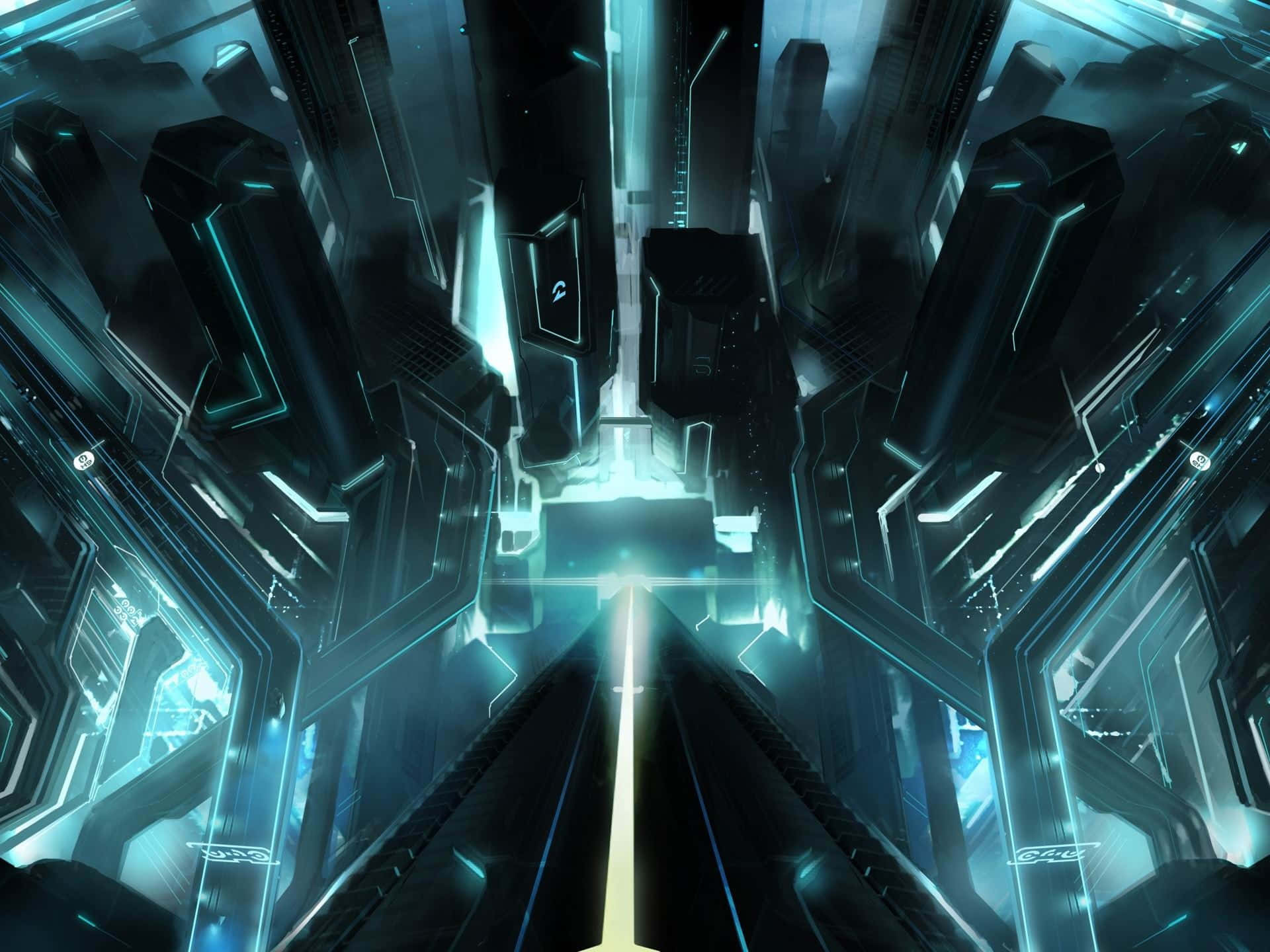 Tron 背景 壁紙