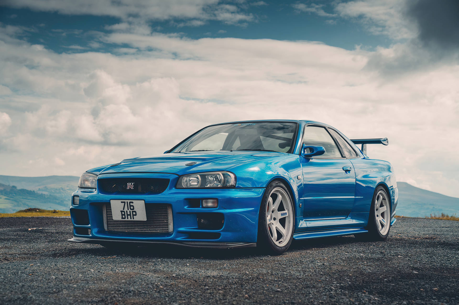 車輛 尼桑Skyline R34 尼桑 高畫質壁紙 | 背景圖片