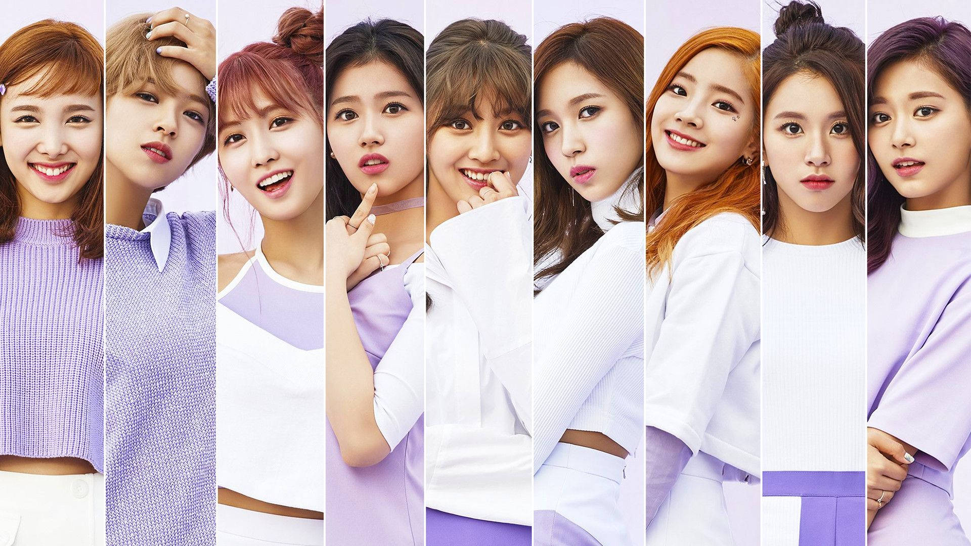 TWICE 薰衣草主題服裝寫真