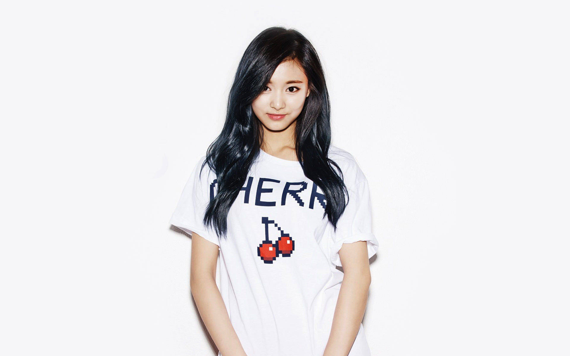 Twice Tzuyu In White