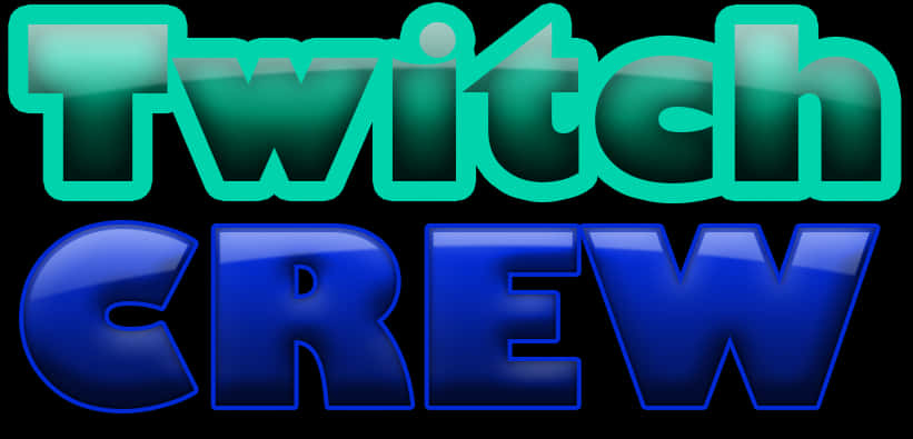 Twitch Crew 圖形標誌 壁紙