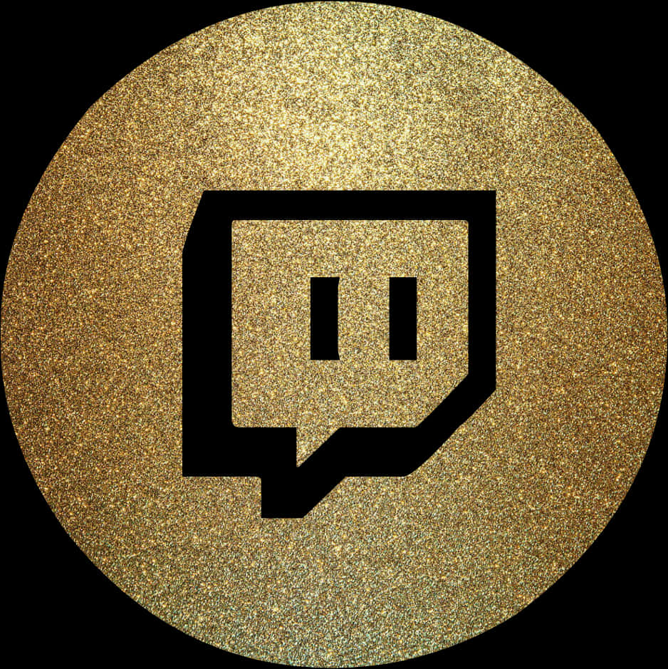閃爍Twitch標誌 壁紙